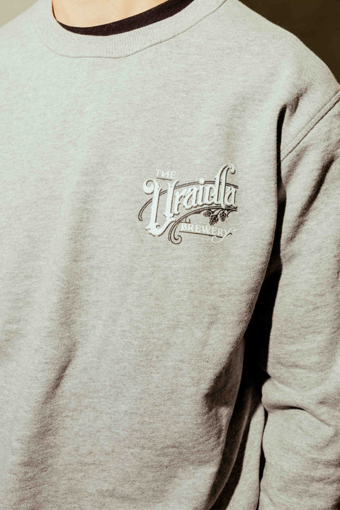 GREY CREW NECK Extra Large