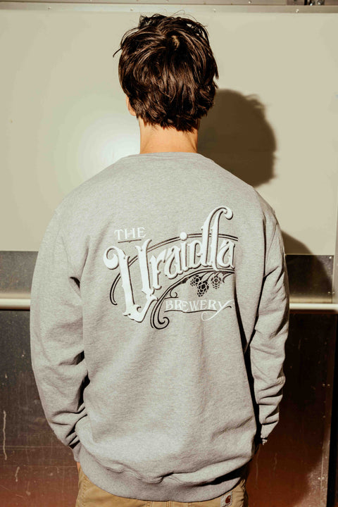 GREY CREW NECK Extra Large